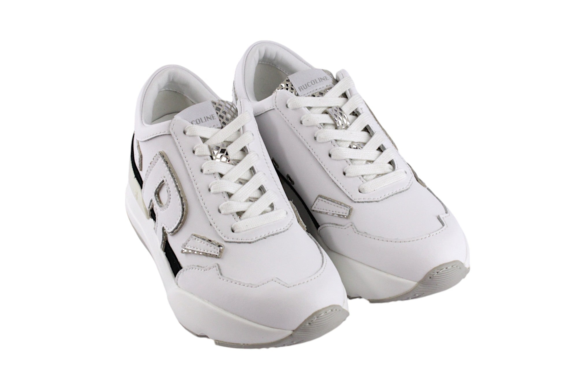 REVOLVESOFT SNAKE BIANCO ARGENTO