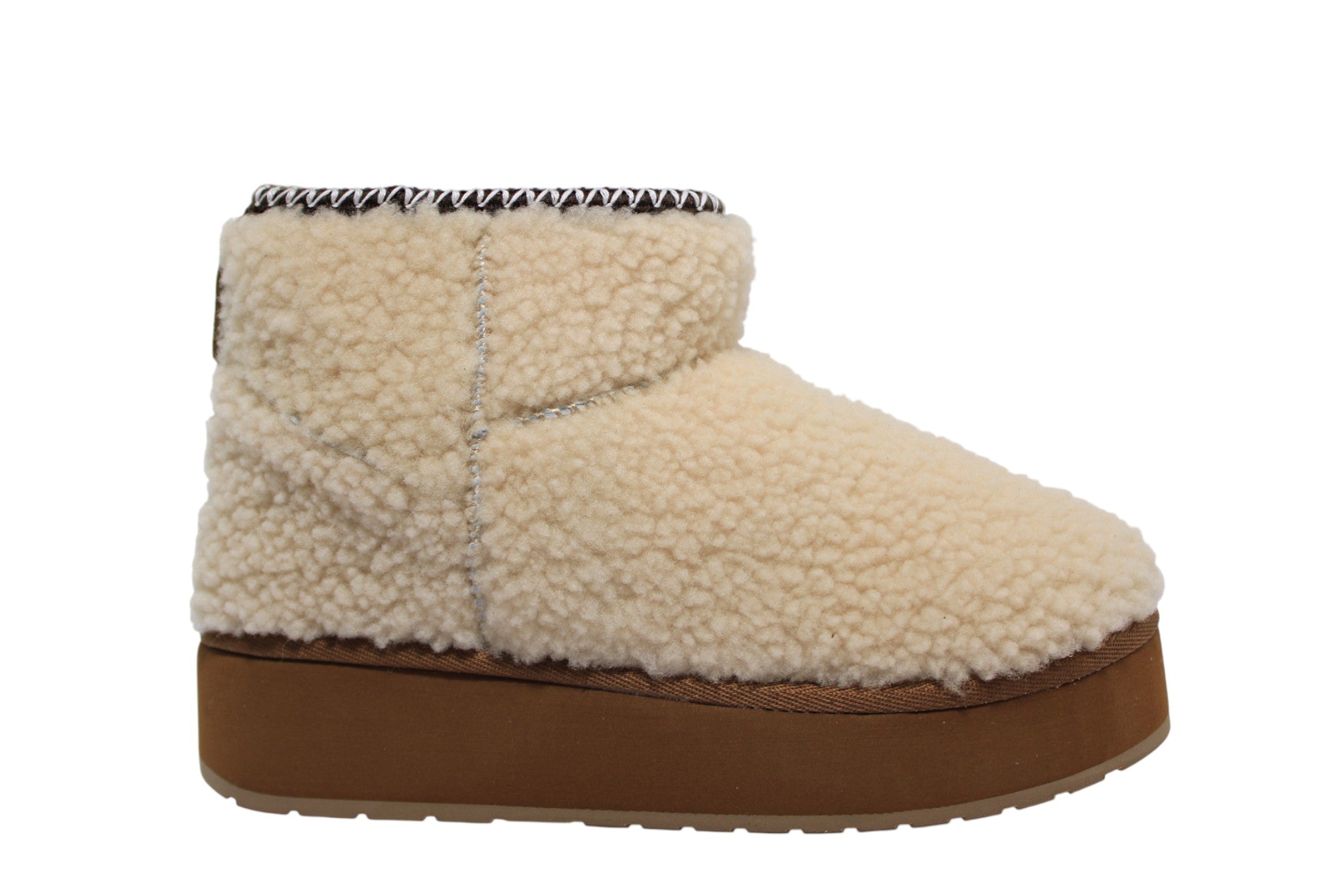 W13187NATURAL TEDDY FLATFORM