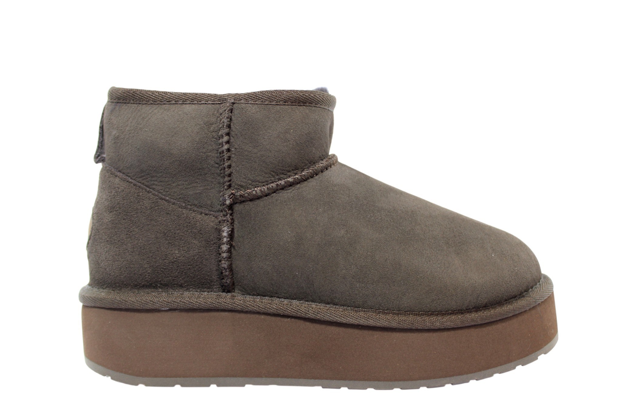 W13296CHOCOLATE FLATFORM