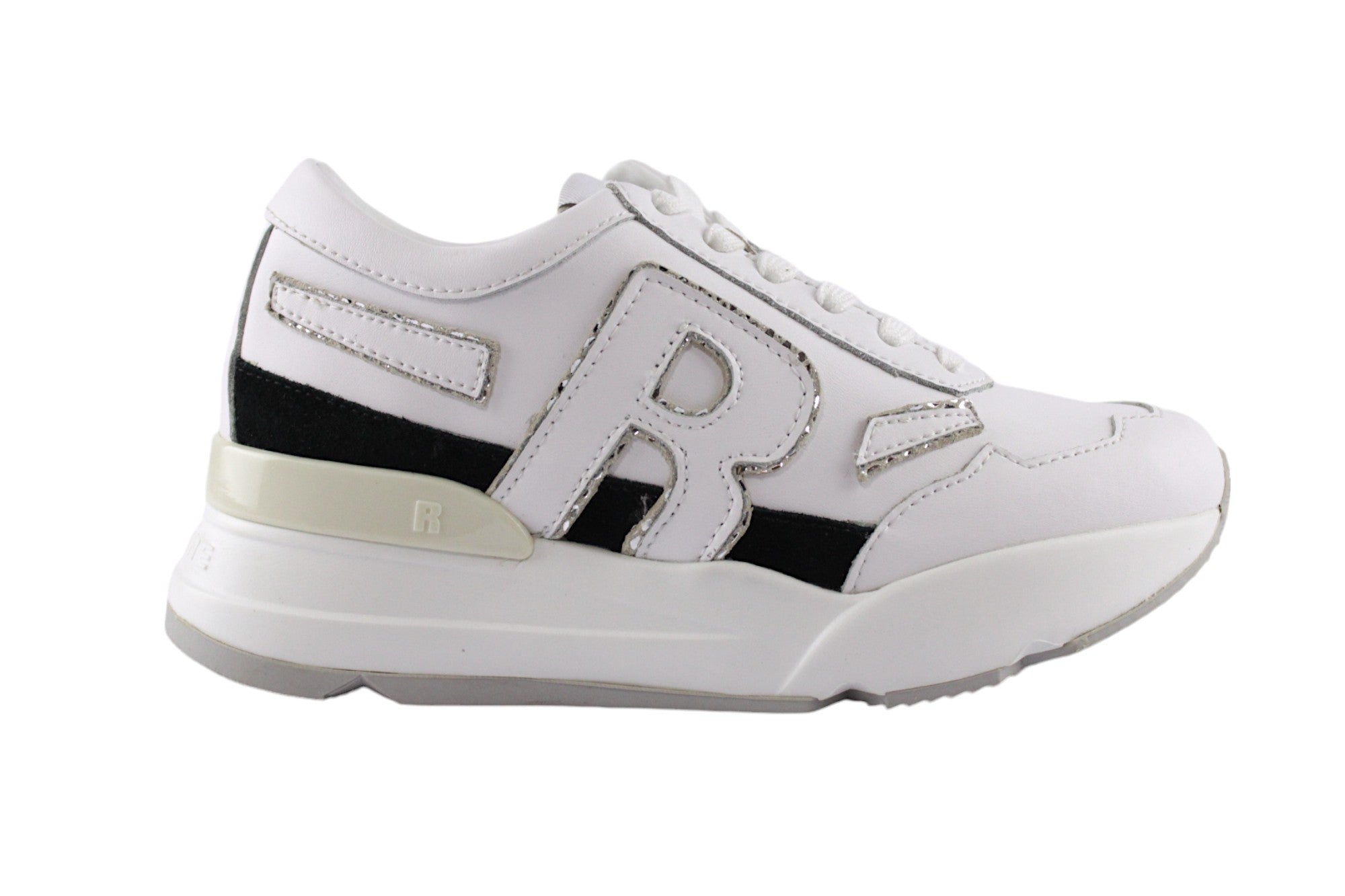 REVOLVESOFT SNAKE BIANCO ARGENTO