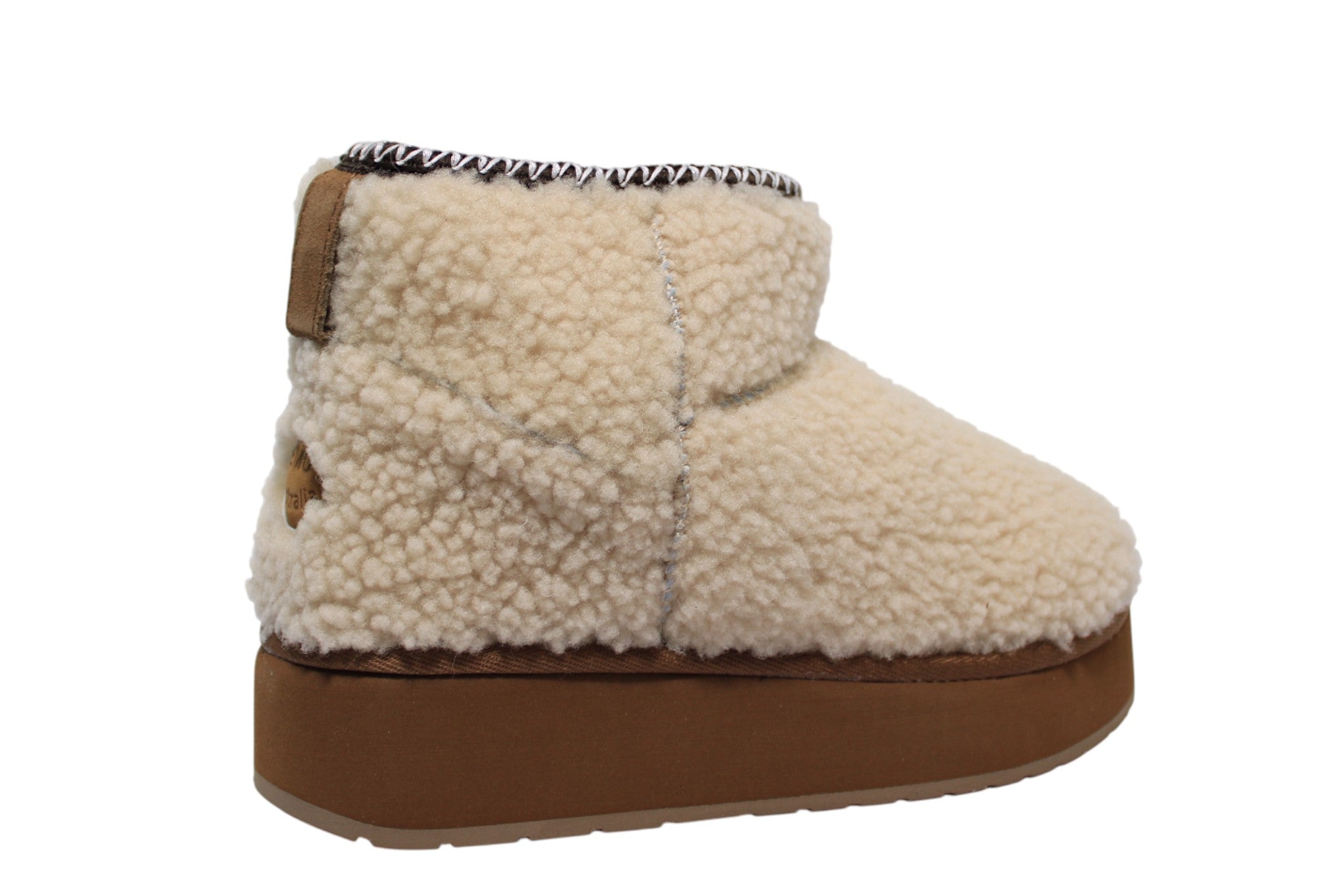 W13187NATURAL TEDDY FLATFORM