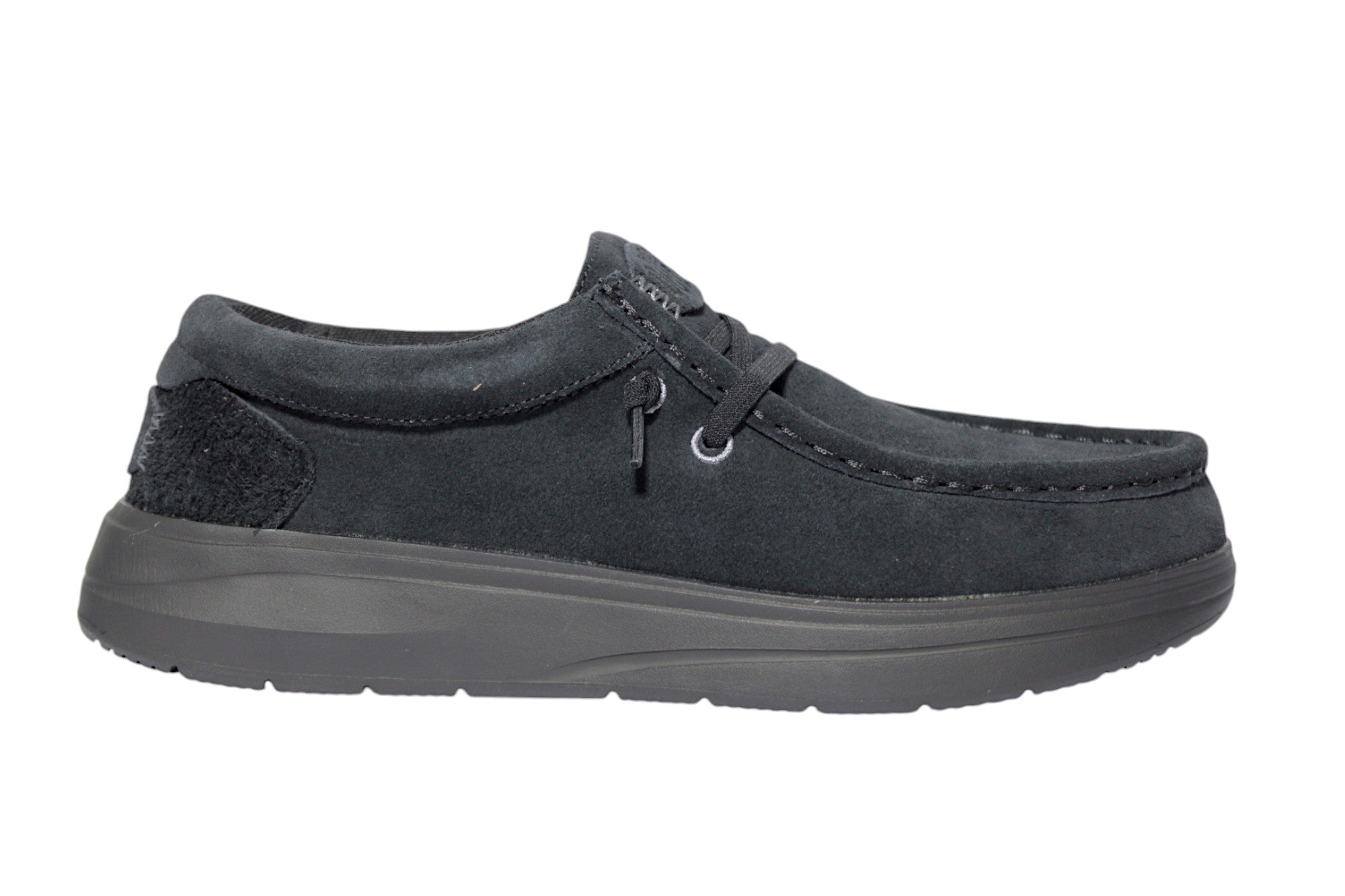WALLY COMF SUEDE001 BLACK