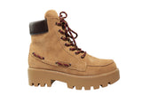 BIXBY04LACED UP BOOT CAMEL