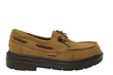 SIENNA BOAT SUEDE255 BROWN