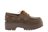 A2GVFW07 DK BROWN NUBUCK