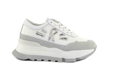 AKI300 BOMBER BIANCO ARGENTO