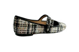 656Z57TWEED CUADROS NEGRO