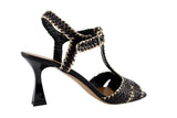 N1802INTRECCIO BLACK-GOLD