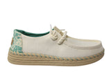 WENDY ESPADRILLE HIB0NI EGRET MULTI