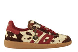 CLOUDP104 FUR COW MUCCA/RED