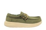 WALLY COMF WORN TWIL3BN BURNT OLIVE - TAN