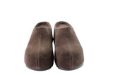 SIERRA01COW SUEDE CLOG CHOCO