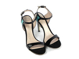 5063VERNICE NERO/RASO TURCHESE