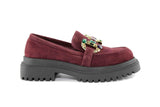 AA21SUEDE BORDEAUX